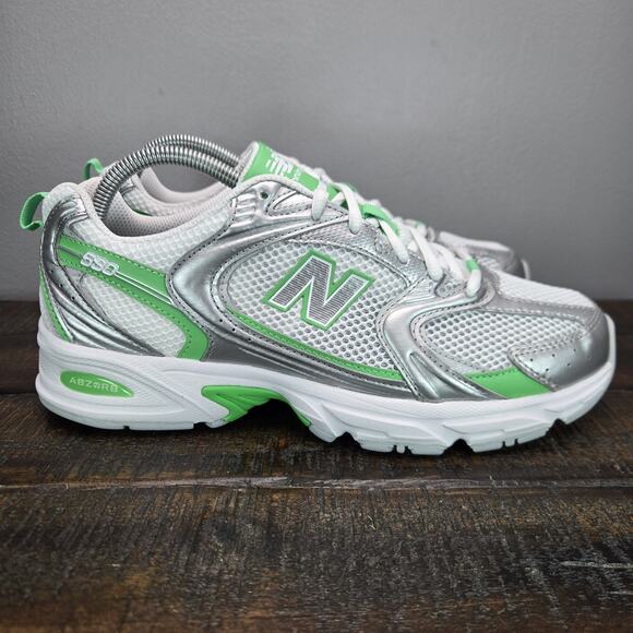 New Balance Shoes - New Balance 530 Womens Size 9.5 D Running Shoes U530APL White Green
